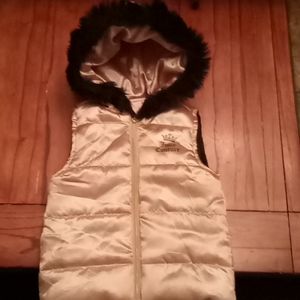 Little girls Juicy Couture puffer vest
